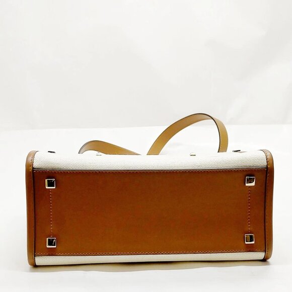 JIMMY CHOO Tote Bag White Canvas 599-051925 - Picture 5 of 13